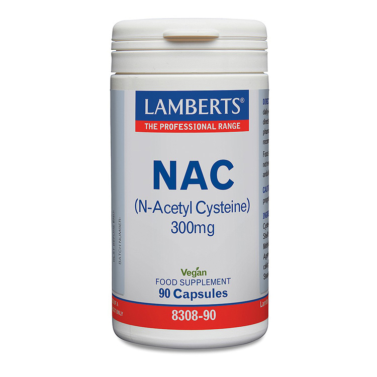 Lamberts NAC N Acetyl Cysteine 300mg 90 caps